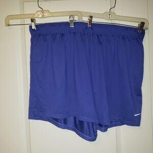 NWT Nike women's plus size 2X royal blue athletic shorts- 2 for $16